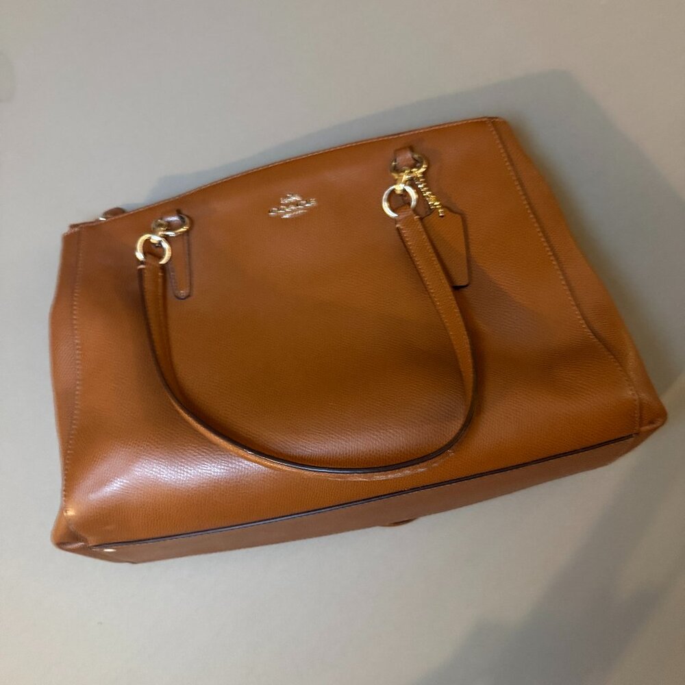 Coach Leather Shoulder Bag